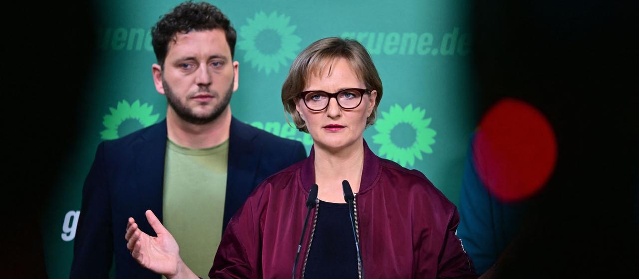 Die erneute Kandidatur der Grünen-Vorsitzenden