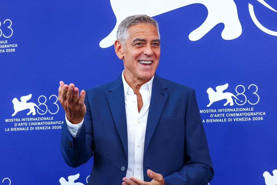 George Clooney bei den Filmfestspielen in Venedig