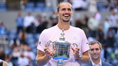 Zverev feiert Triumph bei den US Open