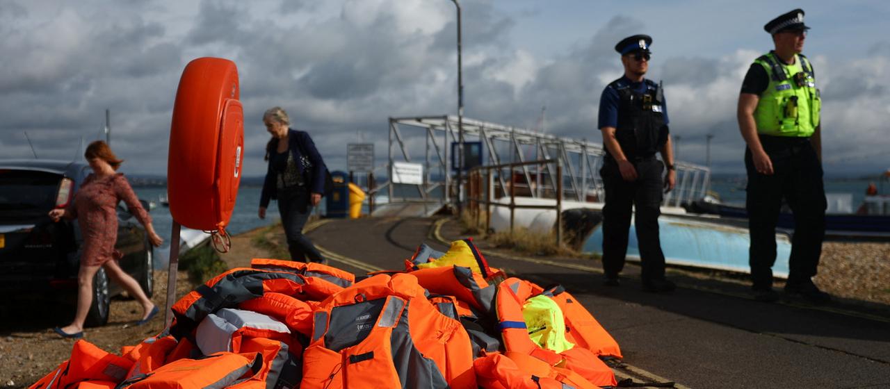 Seenotretter bei Protesten in England angefeindet