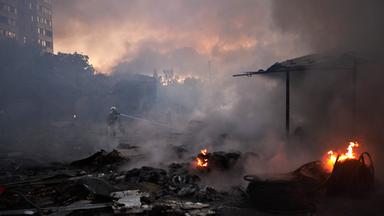 Russland setzt Angriffe auf die Ukraine fort