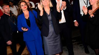 Prognose zeigt Mitte-Links-Bündnis bei Parlamentswahl in Schweden vorne