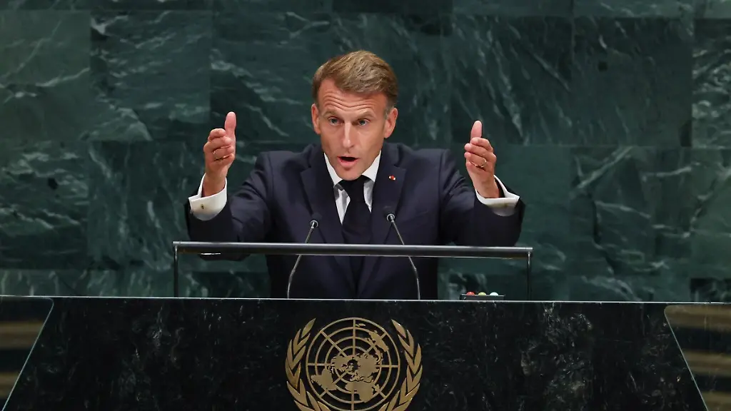 Israels Reaktion auf Macrons Rede vor der UN