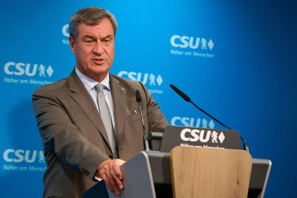 Schutzwall gegen AfD: Söder bekräftigt Haltung der CSU
