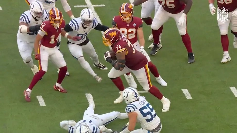 Brandon Colemans Erstes NFL-Catch in London