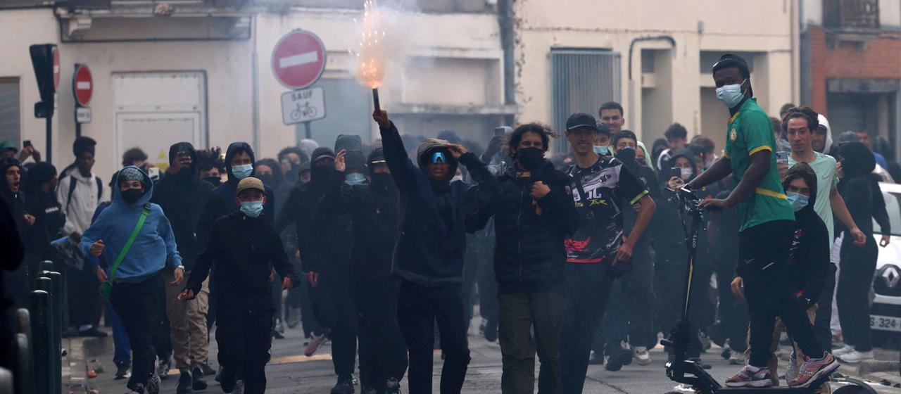 Proteste in Frankreich: Schüler fordern Verbesserungen im Bildungssystem