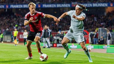Dramatisches Unentschieden: Nürnberg und Wolfsburg mit Torfestival in der Nachspielzeit