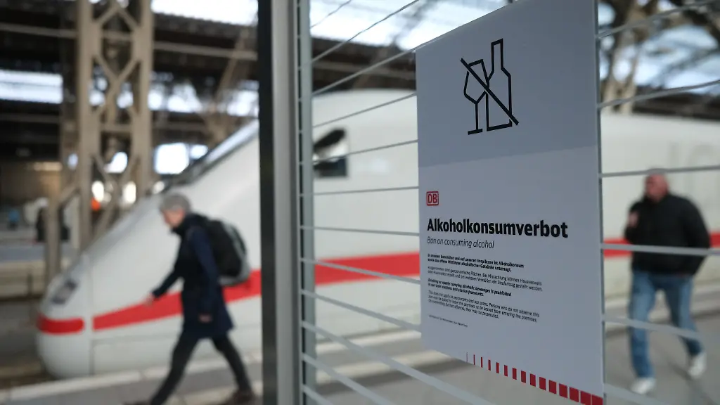 Bahn verschärft Sicherheitsmaßnahmen mit Alkoholverbot an Bahnhöfen