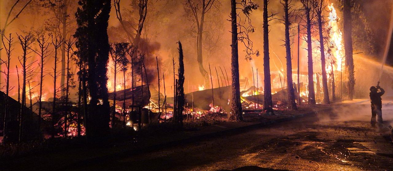 Campingplatz-Brand am Gardasee: Mehrere Verletzte