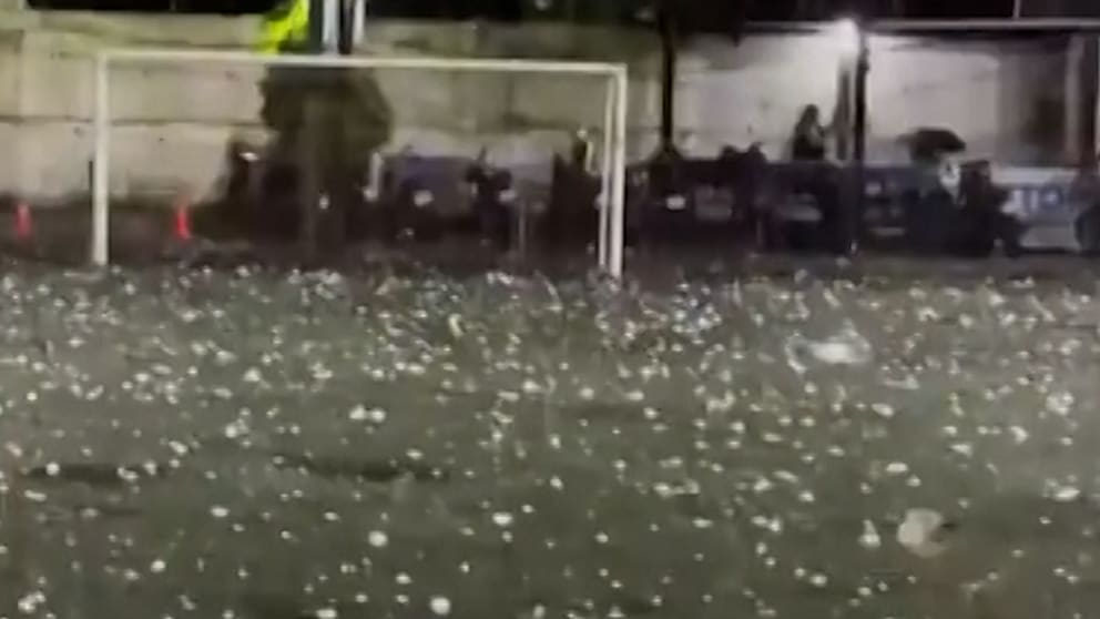 Heftiges Unwetter mit hagelgroßen Tennisbällen über Paraguay