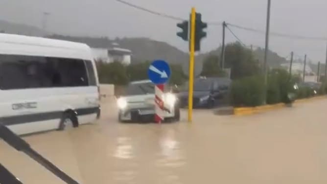 Unwetter und Katastrophen auf Rhodos